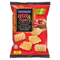 Miaow Hot Spicy Snacks 60gm